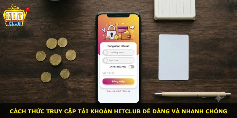 Cách thức truy cập tài khoản Hitclub dễ dàng và nhanh chóng