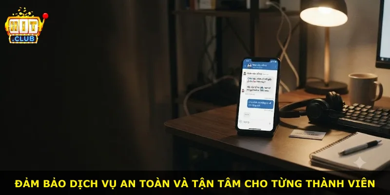 Đảm bảo dịch vụ an toàn và tận tâm cho từng thành viên