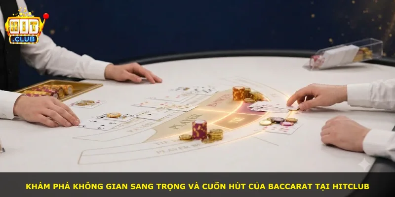 Khám phá không gian sang trọng và cuốn hút của Baccarat tại Hitclub