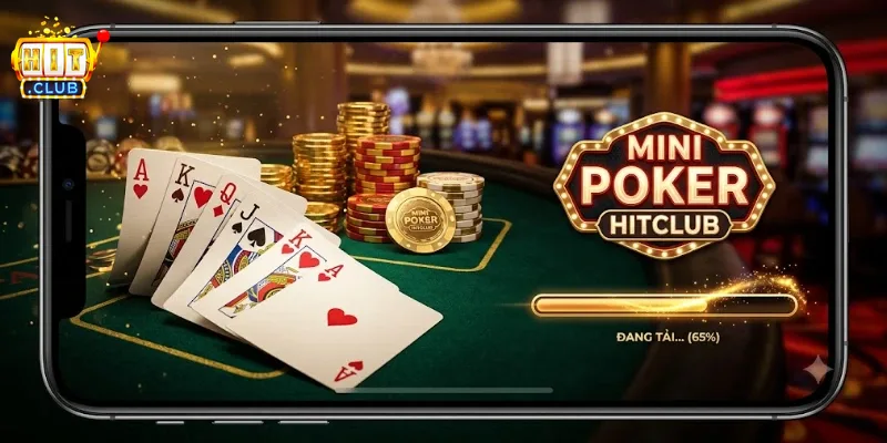 Mini Poker Hitclub Giải Trí Cực Đã, Chơi Dễ Thắng Thưởng Hấp Dẫn
